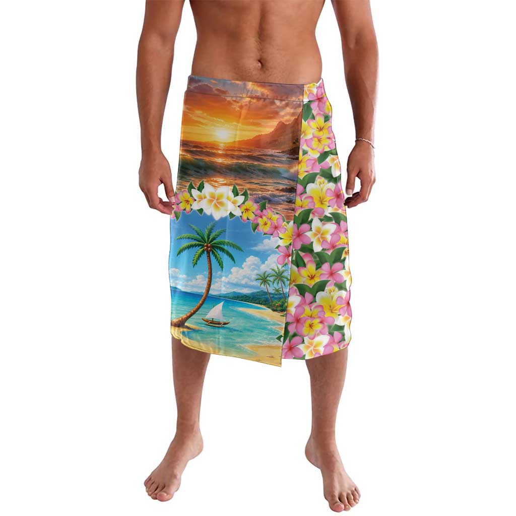 Guam Lavalava Eternal Summer Sunset Beach LT05 Colorful - Polynesian Pride
