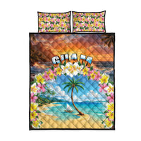 Guam Quilt Bed Set Eternal Summer Sunset Beach LT05 - Polynesian Pride