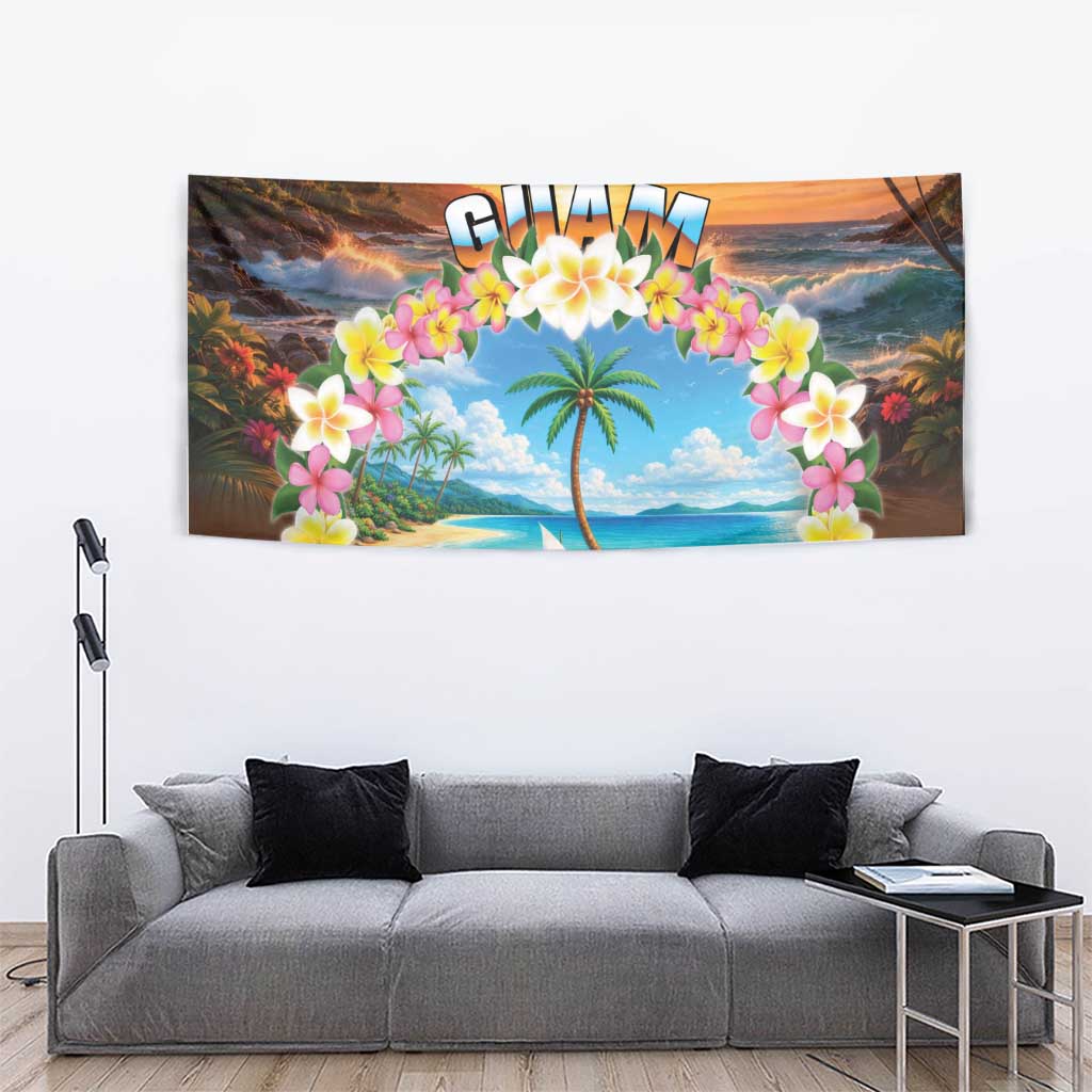 Guam Tapestry Eternal Summer Sunset Beach LT05 - Polynesian Pride
