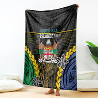 South Sea Islanders And Fiji Blanket Kanakas Fijian Tapa Pattern LT05 - Polynesian Pride