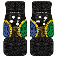 Personalised South Sea Islanders And Solomon Islands Car Mats Kanakas Polynesian Pattern LT05 - Polynesian Pride