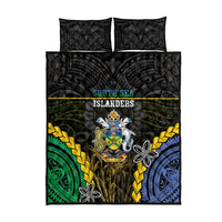 South Sea Islanders And Solomon Islands Quilt Bed Set Kanakas Polynesian Pattern LT05 - Polynesian Pride