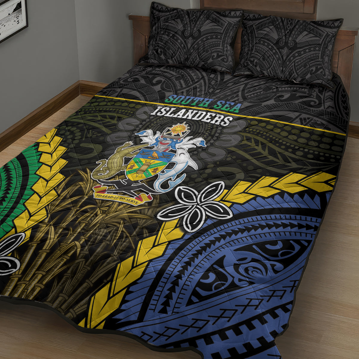 South Sea Islanders And Solomon Islands Quilt Bed Set Kanakas Polynesian Pattern LT05 - Polynesian Pride