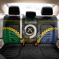 South Sea Islanders And Vanuatu Back Car Seat Cover Kanakas Sand Drawing Pattern LT05 - Polynesian Pride
