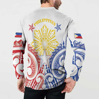 Philippines Button Sweatshirt Katipunan Andres Bonifacio LT05 - Polynesian Pride
