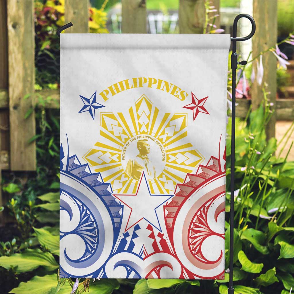 Philippines Garden Flag Katipunan Andres Bonifacio LT05 Garden Flag White - Polynesian Pride
