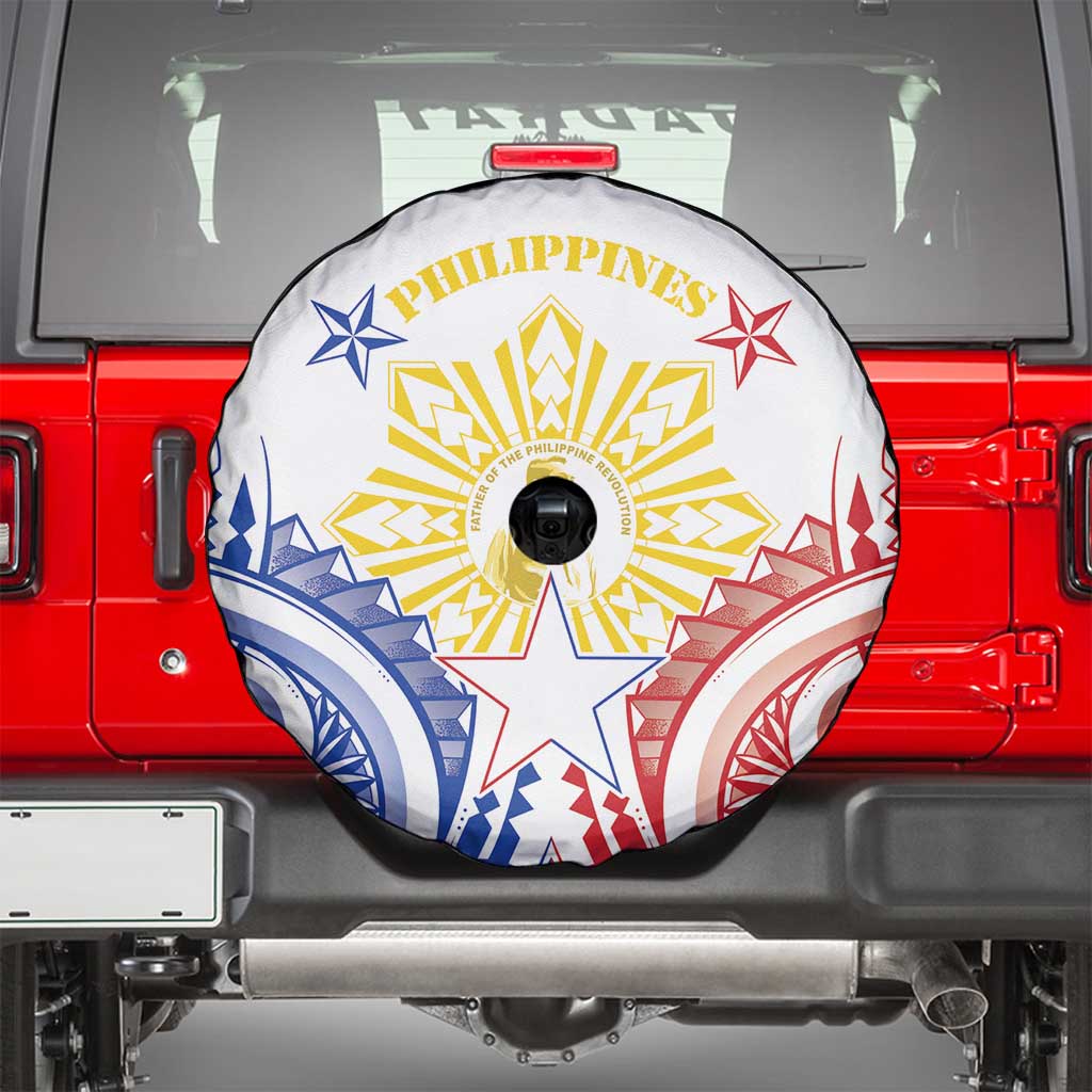 Philippines Spare Tire Cover Katipunan Andres Bonifacio LT05 - Polynesian Pride