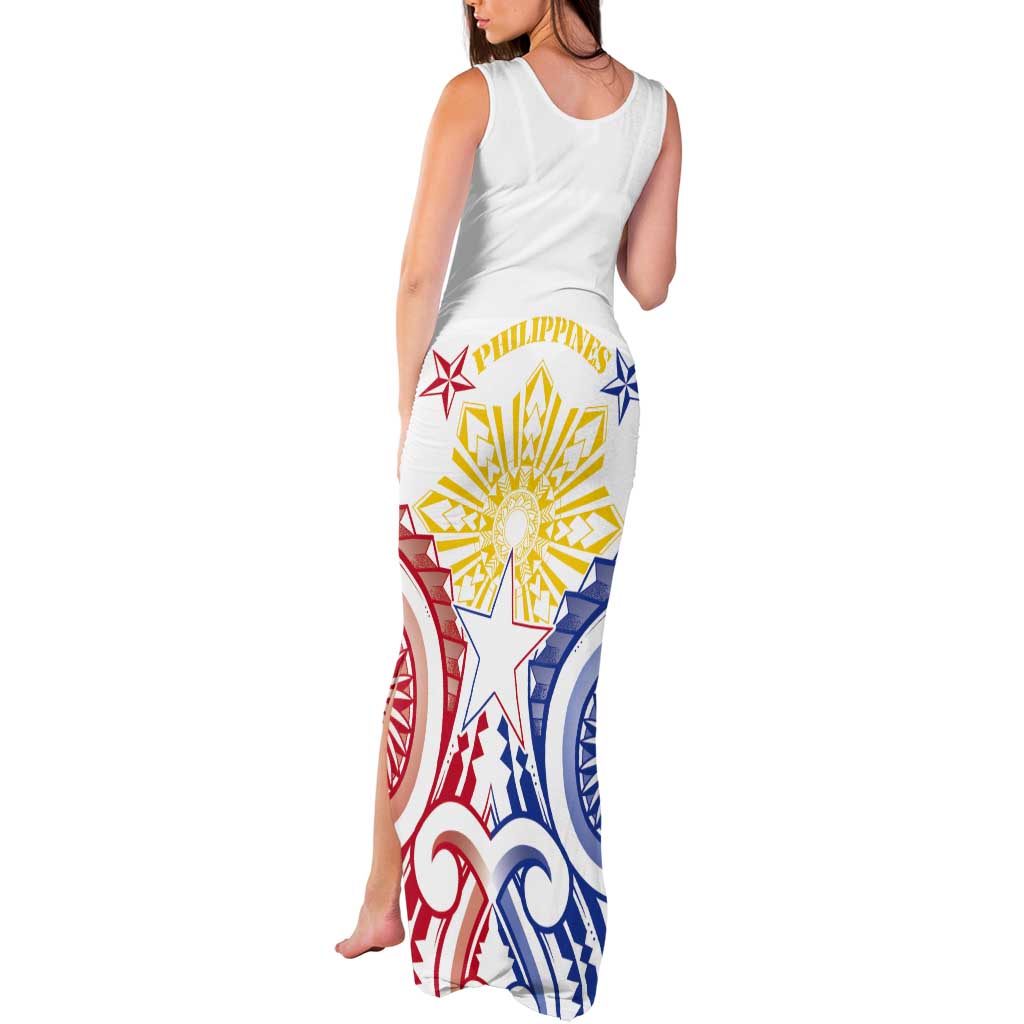 Philippines Tank Maxi Dress Katipunan Andres Bonifacio LT05 - Polynesian Pride