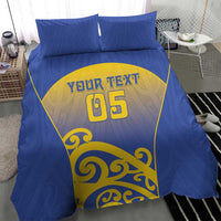 Custom James Cook High School Bedding Set Maori Koru Pattern LT05 - Polynesian Pride