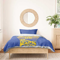 Custom James Cook High School Bedding Set Maori Koru Pattern LT05 - Polynesian Pride
