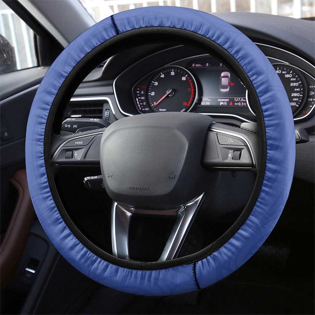 James Cook High School Steering Wheel Cover Maori Koru Pattern LT05 - Polynesian Pride