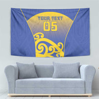 Custom James Cook High School Tapestry Maori Koru Pattern LT05 - Polynesian Pride