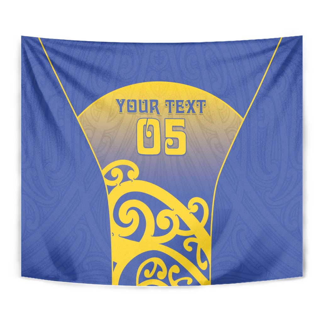 Custom James Cook High School Tapestry Maori Koru Pattern LT05 - Polynesian Pride