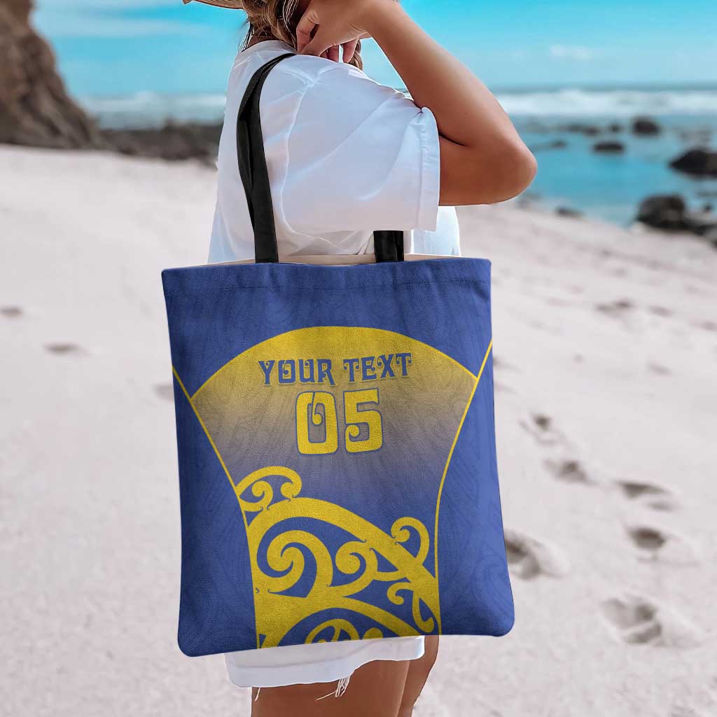 Custom James Cook High School Tote Bag Maori Koru Pattern LT05 - Polynesian Pride
