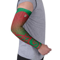 Custom Onehunga High School Arm Sleeves Maori Koru Pattern LT05 - Polynesian Pride