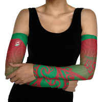 Custom Onehunga High School Arm Sleeves Maori Koru Pattern LT05 - Polynesian Pride