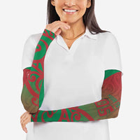 Custom Onehunga High School Arm Sleeves Maori Koru Pattern LT05 - Polynesian Pride