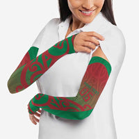 Custom Onehunga High School Arm Sleeves Maori Koru Pattern LT05 - Polynesian Pride