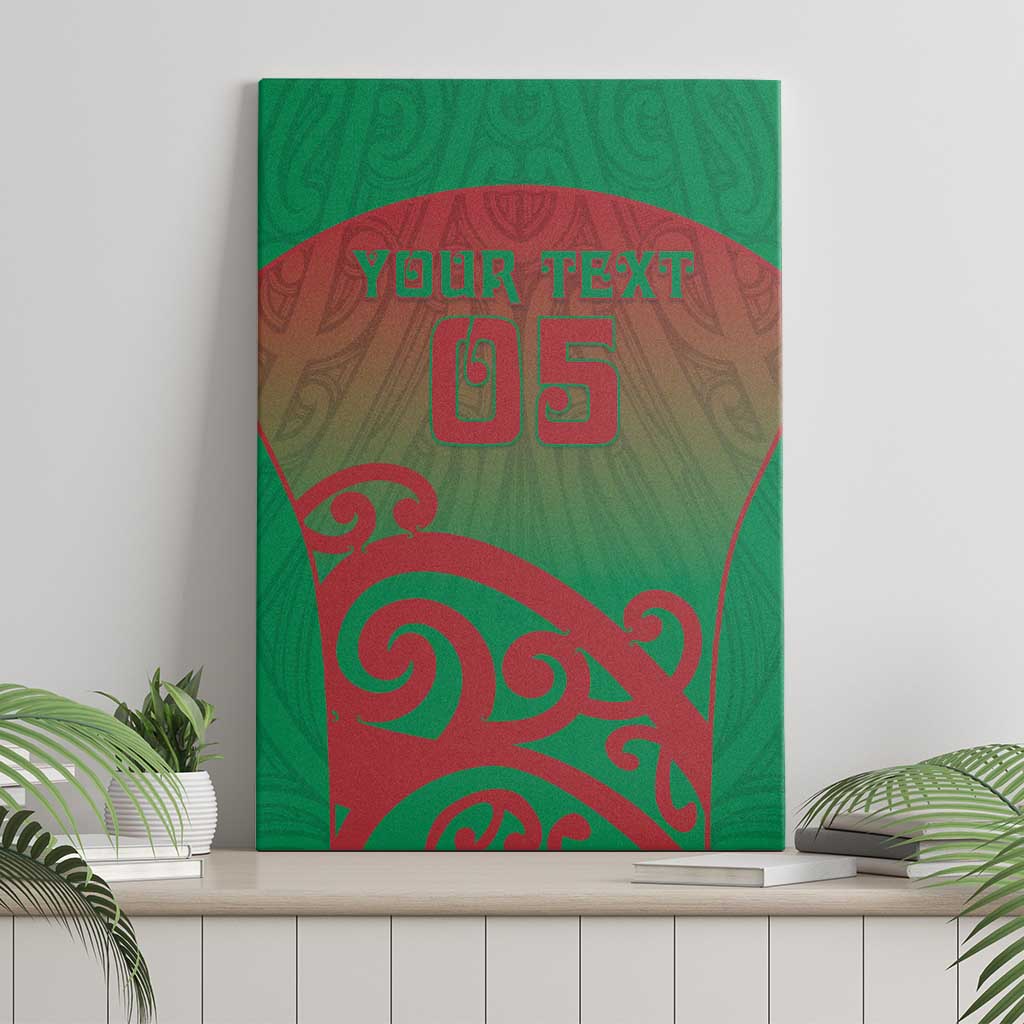 Custom Onehunga High School Canvas Wall Art Maori Koru Pattern LT05 - Polynesian Pride