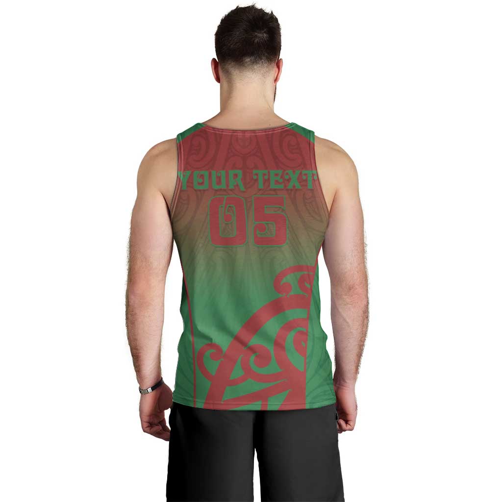 Custom Onehunga High School Men Tank Top Maori Koru Pattern LT05 - Polynesian Pride