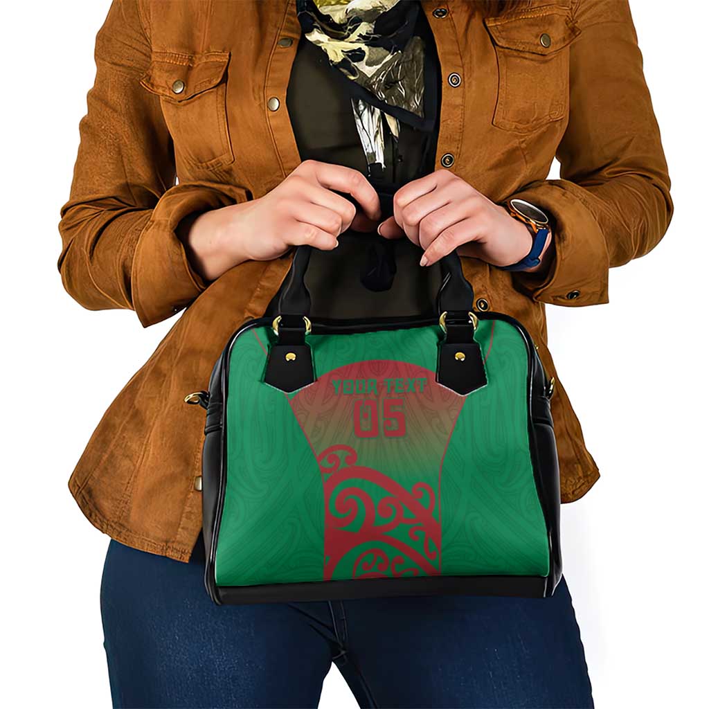 Custom Onehunga High School Shoulder Handbag Maori Koru Pattern LT05 - Polynesian Pride