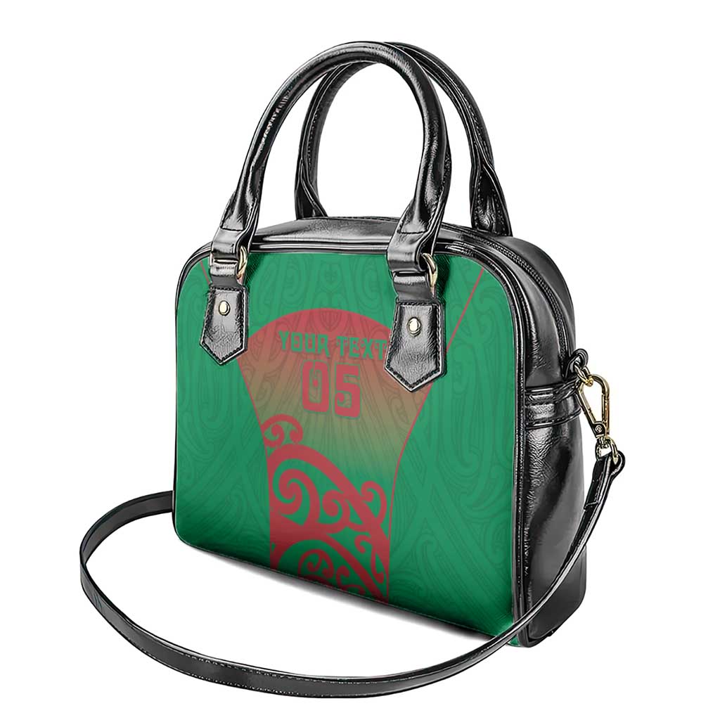 Custom Onehunga High School Shoulder Handbag Maori Koru Pattern LT05 - Polynesian Pride