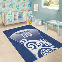 Custom New Zealand Aotea College Area Rug Maori Koru Pattern LT05 - Polynesian Pride