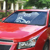 Custom New Zealand Aotea College Auto Sun Shade Maori Koru Pattern LT05 - Polynesian Pride