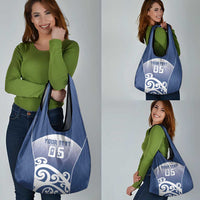Custom New Zealand Aotea College Grocery Bag Maori Koru Pattern LT05 - Polynesian Pride