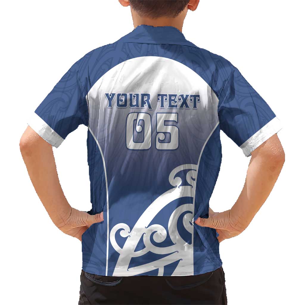 Custom New Zealand Aotea College Kid Hawaiian Shirt Maori Koru Pattern LT05 - Polynesian Pride