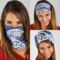 Custom New Zealand Aotea College Neck Gaiter Maori Koru Pattern LT05 - Polynesian Pride