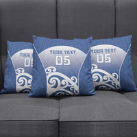 Custom New Zealand Aotea College Pillow Cover Maori Koru Pattern LT05 - Polynesian Pride
