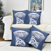 Custom New Zealand Aotea College Pillow Cover Maori Koru Pattern LT05 - Polynesian Pride