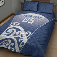 Custom New Zealand Aotea College Quilt Bed Set Maori Koru Pattern LT05 - Polynesian Pride