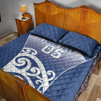 Custom New Zealand Aotea College Quilt Bed Set Maori Koru Pattern LT05 - Polynesian Pride