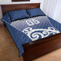 Custom New Zealand Aotea College Quilt Bed Set Maori Koru Pattern LT05 - Polynesian Pride