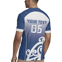 Custom New Zealand Aotea College Rugby Jersey Maori Koru Pattern LT05 - Polynesian Pride