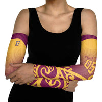 Custom Waiuku College Arm Sleeves Maori Koru Pattern LT05 - Polynesian Pride