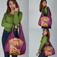 Custom Waiuku College Grocery Bag Maori Koru Pattern LT05 - Polynesian Pride