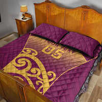 Custom Waiuku College Quilt Bed Set Maori Koru Pattern LT05 - Polynesian Pride