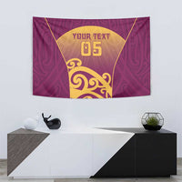 Custom Waiuku College Tapestry Maori Koru Pattern LT05 - Polynesian Pride