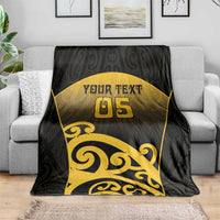 Custom Motueka High School Blanket Maori Koru Pattern LT05 - Polynesian Pride