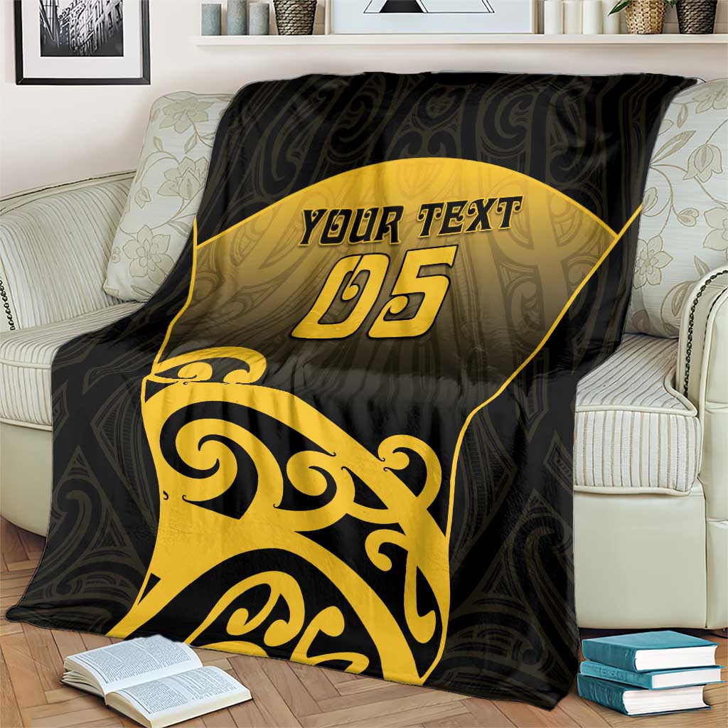 Custom Motueka High School Blanket Maori Koru Pattern LT05 - Polynesian Pride