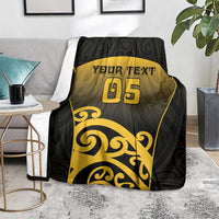 Custom Motueka High School Blanket Maori Koru Pattern LT05 - Polynesian Pride