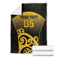 Custom Motueka High School Blanket Maori Koru Pattern LT05 - Polynesian Pride
