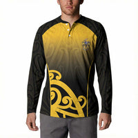 Custom Motueka High School Button Sweatshirt Maori Koru Pattern LT05 - Polynesian Pride