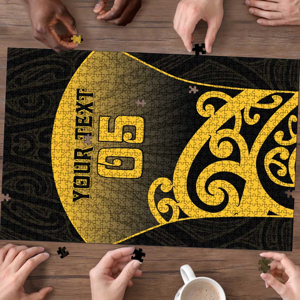 Custom Motueka High School Puzzle Maori Koru Pattern LT05 - Polynesian Pride