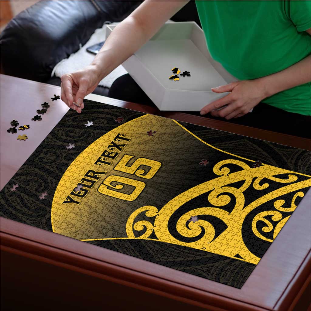 Custom Motueka High School Puzzle Maori Koru Pattern LT05 - Polynesian Pride