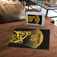 Custom Motueka High School Puzzle Maori Koru Pattern LT05 - Polynesian Pride