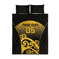Custom Motueka High School Quilt Bed Set Maori Koru Pattern LT05 - Polynesian Pride